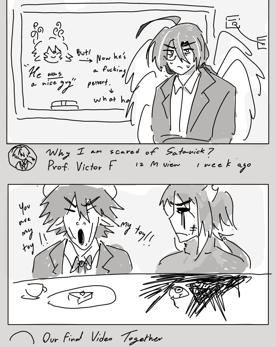 Satanick and Angel AU Victor
#funamuseum