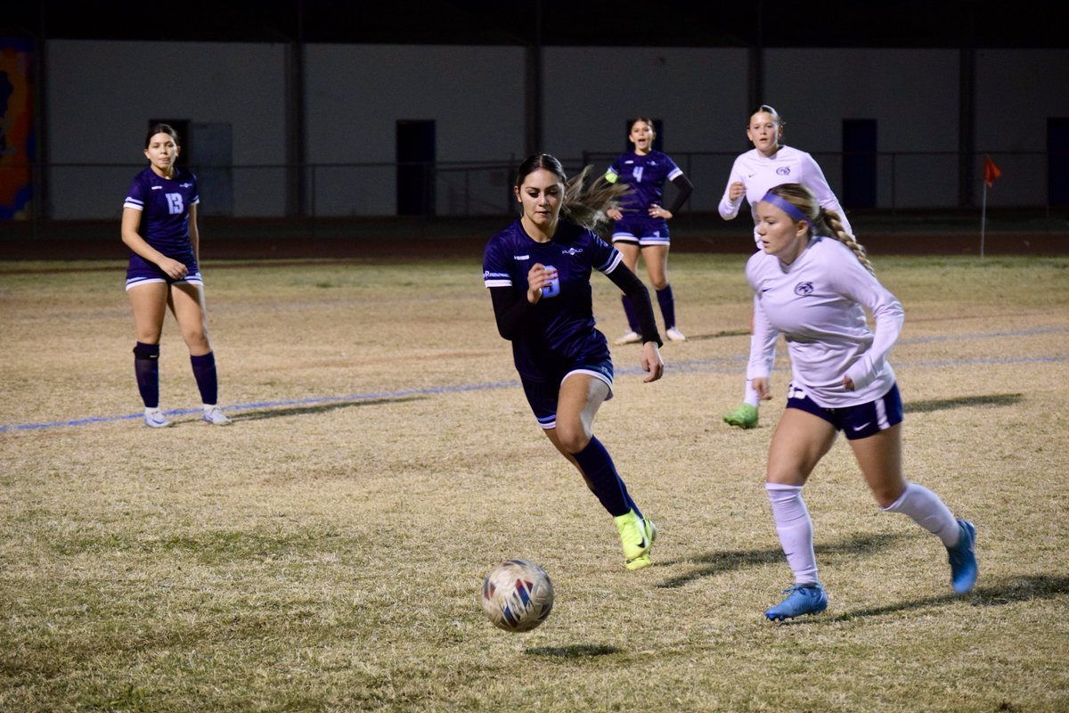 PuebloGSoccer's tweet photo. Pueblo battled Cienega on a chilly night, but Warriors fall 8-0. https://t.co/pCbrceuUG5