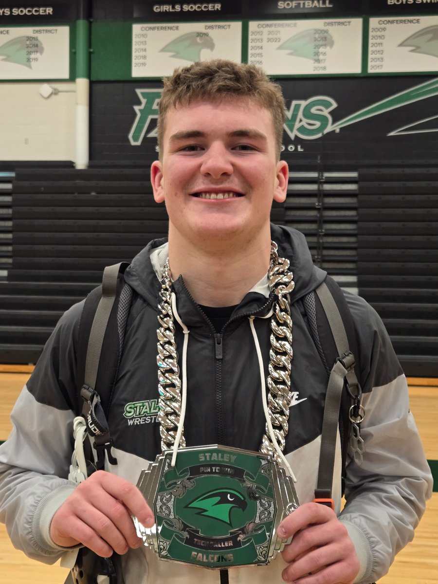 TheRealTShanks's tweet photo. @TjShanks15 doing what he does tonight. Quit is not a word. Got the win of the night with a second period pin. Just another reason to prove doubters wrong.  @StaleyWrestling @StaleyFootball https://t.co/YLaJIGcSIa