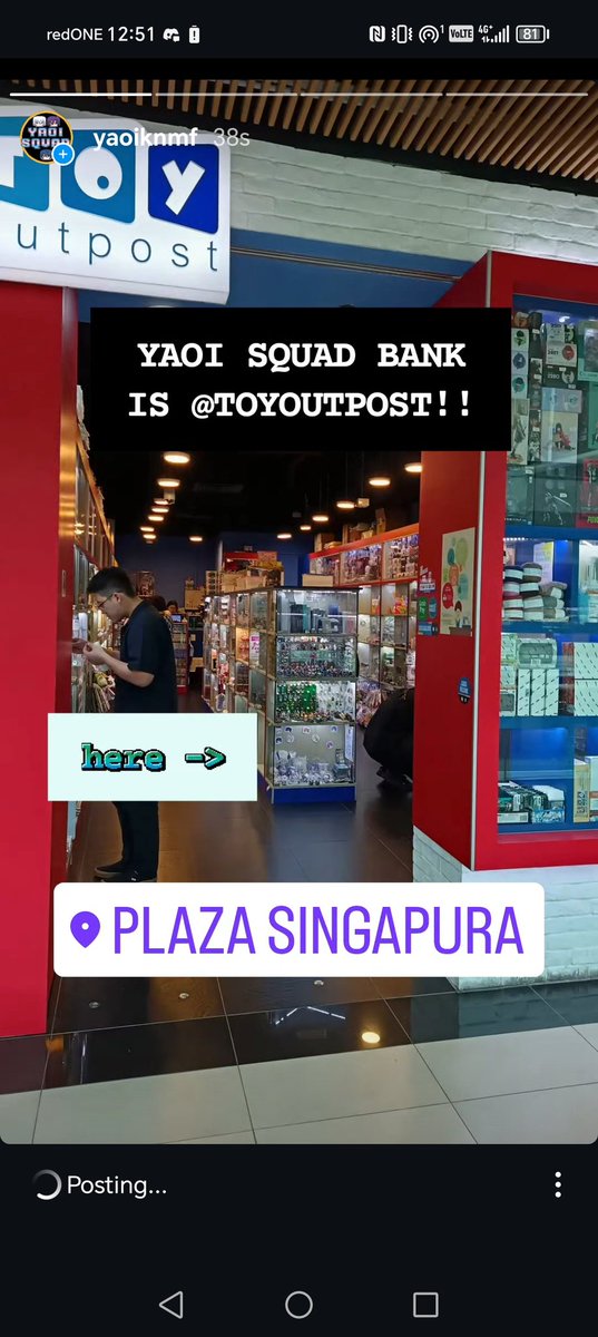 cocoARTZ69's tweet photo. YAOI SQUAD's bank instocks is now at Toy Outpost (Plaza Singapura Lvl 7, Doby Ghaut MRT)!!
do come visit!!! https://t.co/lTjSTTHv2b