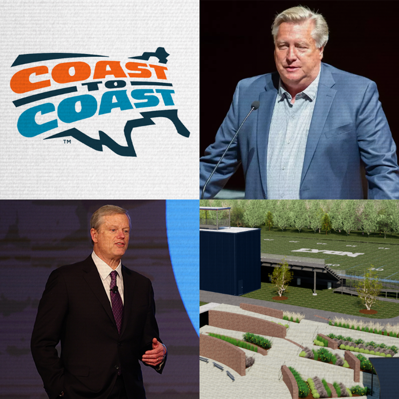 D3Ticker's tweet photo. Top stories in today's D3.ticker:

+ @C2CAthConf adding @JWUAthleticsCLT as new member
+ Skip Noon to retire from @WLCSports
+ @CharlieBakerMA live from NCAA Convention
+ @LyonAthletics building new stadium
+ @FisherAthletics rebrand

Read about these stories &amp; more ⬇️