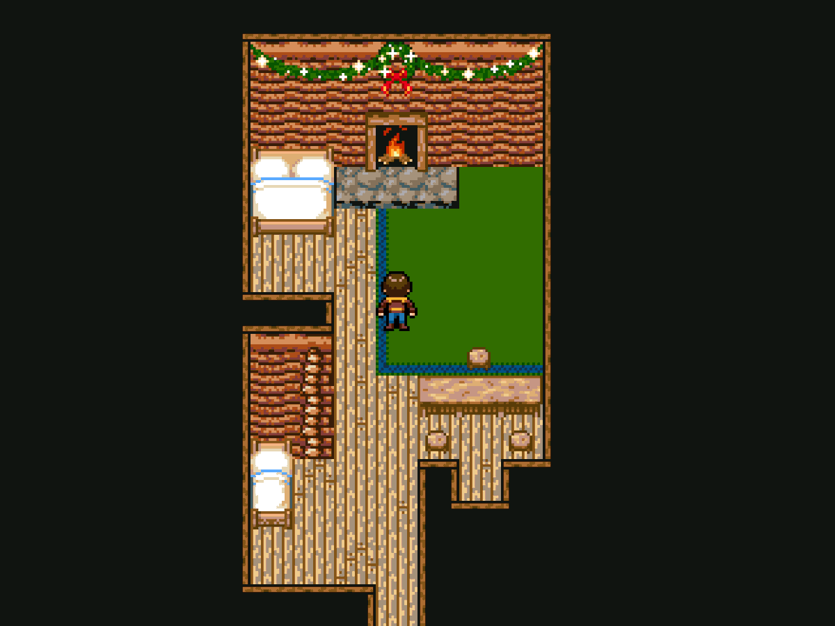 HushPuppyGames's tweet photo. Christmas village

#rpgmaker #pixelart #jrps #retrogame #indiegame https://t.co/igZwtMMdVC