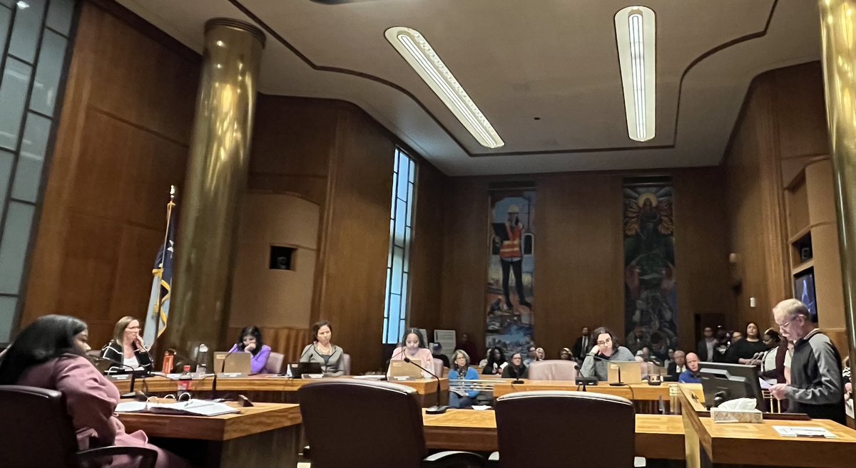 ISAIAH leaders Duane Johnson and I were one of 23 testifiers speaking in support of Administrative Citations at this afternoon’s council meeting, and asking St. Paul City Council to vote for its passage on Jan. 22. #StPaulForAll Thanks to <a href="/MayorCarter/">Mayor Melvin Carter</a> for your support.