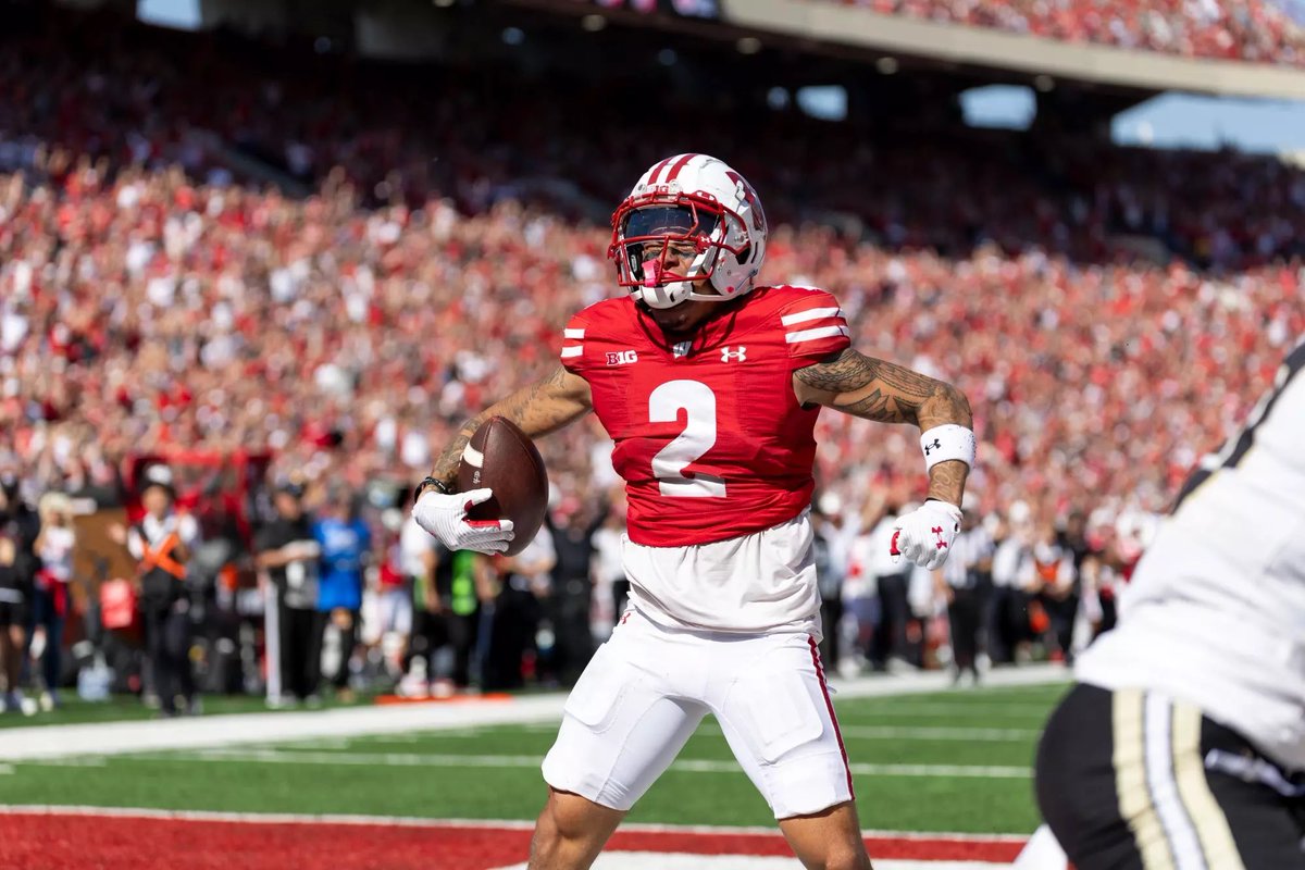 4 ⭐️ Larry (route runner ) Miles (@d1larry123) on Twitter photo Blessed to receive an Offer from the University Of Wisconsin badgers❤️🤍<a href="/CoachReid_/">Jordan Reid</a> <a href="/CoachWheelz/">Kevin Wheeler Jr.</a> <a href="/JonesHSFootball/">Jones Tigers Football</a> <a href="/adamgorney/">Adam Gorney</a> <a href="/ChadSimmons_/">ChadSimmons</a> <a href="/JohnGarcia_Jr/">John Garcia, Jr.</a> <a href="/KiddRyno_Rivals/">Ryno</a> <a href="/RivalsFriedman/">Adam Friedman</a> <a href="/OS_ChrisHays/">Chris Hays</a> <a href="/Andy_Villamarzo/">Andy Villamarzo</a> <a href="/TomLoy247/">Tom Loy</a> Blessed to receive an Offer from the University Of Wisconsin badgers❤️🤍<a href="/CoachReid_/">Jordan Reid</a> <a href="/CoachWheelz/">Kevin Wheeler Jr.</a> <a href="/JonesHSFootball/">Jones Tigers Football</a> <a href="/adamgorney/">Adam Gorney</a> <a href="/ChadSimmons_/">ChadSimmons</a> <a href="/JohnGarcia_Jr/">John Garcia, Jr.</a> <a href="/KiddRyno_Rivals/">Ryno</a> <a href="/RivalsFriedman/">Adam Friedman</a> <a href="/OS_ChrisHays/">Chris Hays</a> <a href="/Andy_Villamarzo/">Andy Villamarzo</a> <a href="/TomLoy247/">Tom Loy</a>