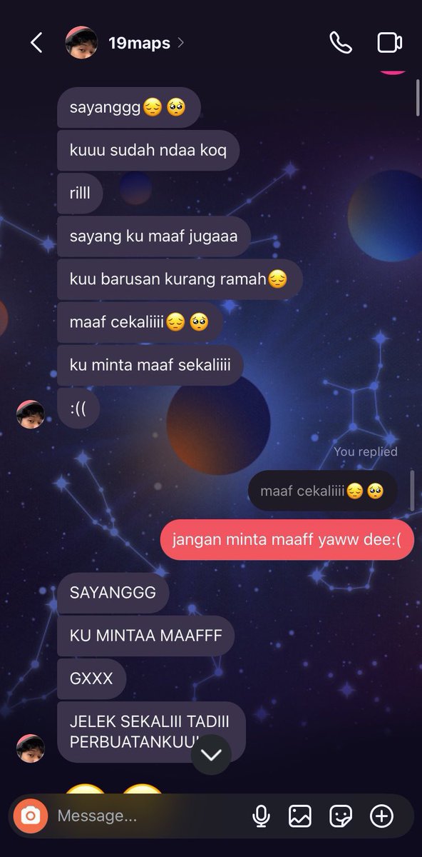 papermint0017's tweet photo. Update chat full dari si cewe:

Ini pas si cwo melakukan hal caboel ya.. https://t.co/SYFudLHTDu