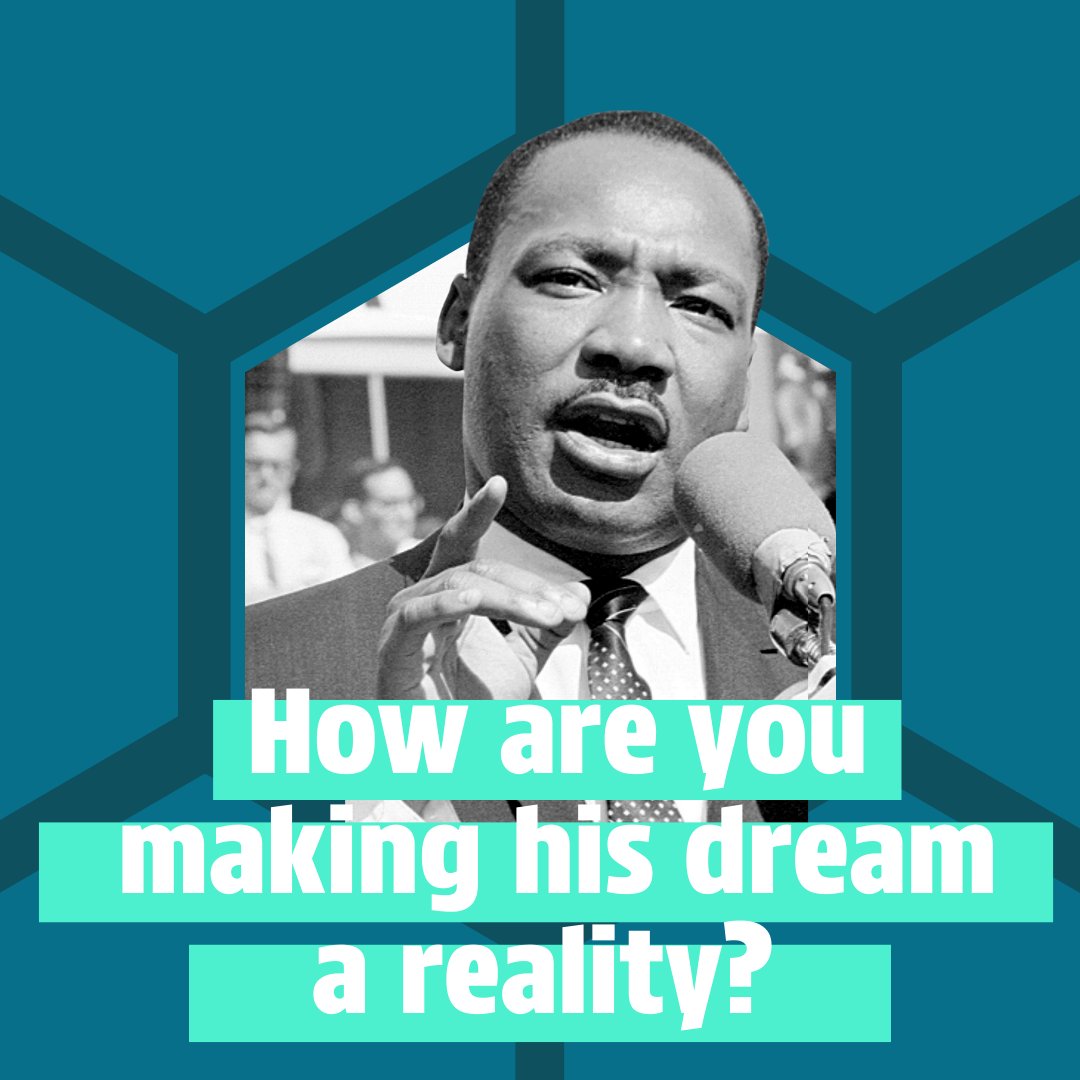 This MLK Day, honor Dr. King's legacy by turning words into action.

Whether it’s contacting your representatives, signing petitions, or amplifying important messages, your voice can help drive meaningful change.

Together, we can make the dream of justice a reality.