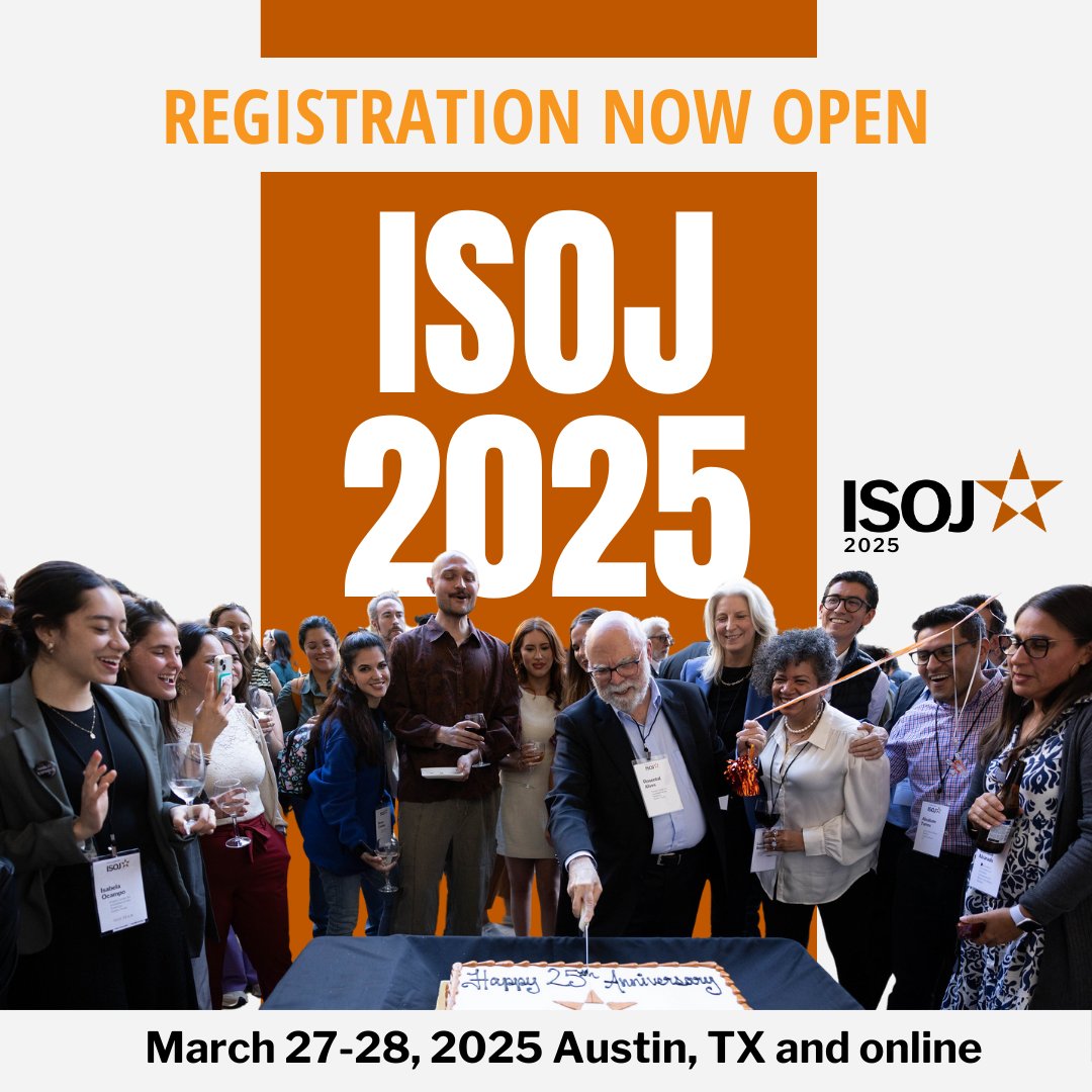 KnightCenterUT's tweet photo. 📢 @ISOJ2025 is set for March 27-28. Plan to be in Austin or join us online for this must-attend event! #ISOJ2025 #OnlineJournalism #KnightCenter
Register now! https://t.co/EVpBJSce1k https://t.co/NOaFd5pA4I