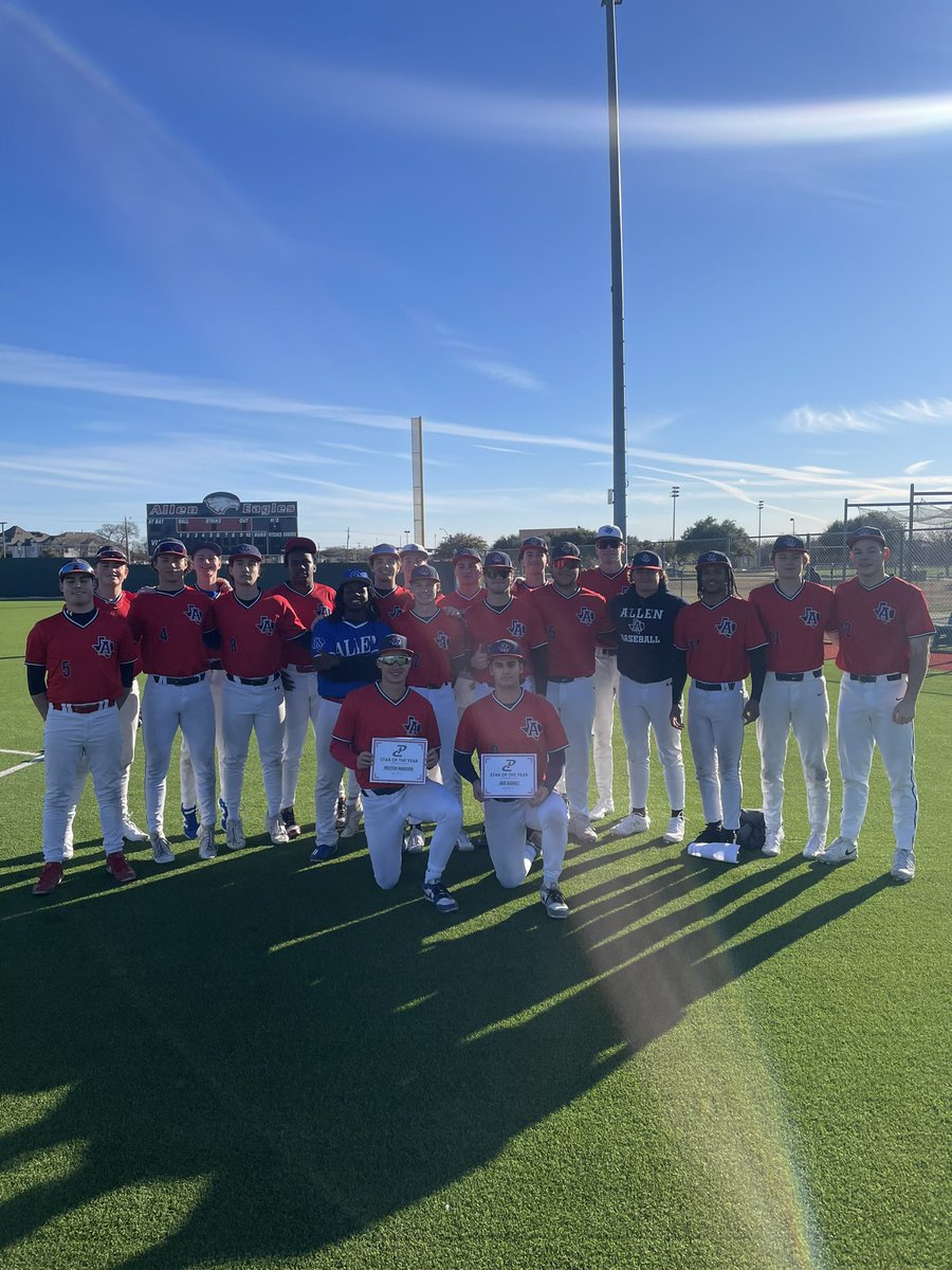 Performance Course (@pcnowisthetime) on Twitter photo Our time with <a href="/allen_baseball/">Eagles Baseball</a> and <a href="/softball_allen/">Allen Eagle Softball</a> has come to an end.🙏
No one works harder than these athletes. We cannot wait to see them hit the diamond. 💯💯
Congrats to our Stars 🌟 of the year:
🥎: Chandler Chisum
⚾️: Preston Harrison and Jose Alvarez Our time with <a href="/allen_baseball/">Eagles Baseball</a> and <a href="/softball_allen/">Allen Eagle Softball</a> has come to an end.🙏
No one works harder than these athletes. We cannot wait to see them hit the diamond. 💯💯
Congrats to our Stars 🌟 of the year:
🥎: Chandler Chisum
⚾️: Preston Harrison and Jose Alvarez