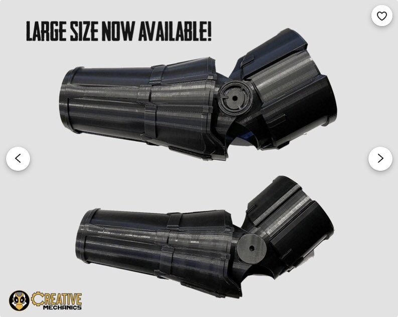 creativemechncs's tweet photo. I’ve got some fun new stuff available on my little storefront:
https://t.co/yjLPvF9SYy
Thank you once again for your support!
#starwars #etsy #diy #kit #stormtrooper #cosplay #costuming #droidarm #droid #mech #prosthetic #costume #clonepilot #creativemechanics https://t.co/gyKsf68kFD