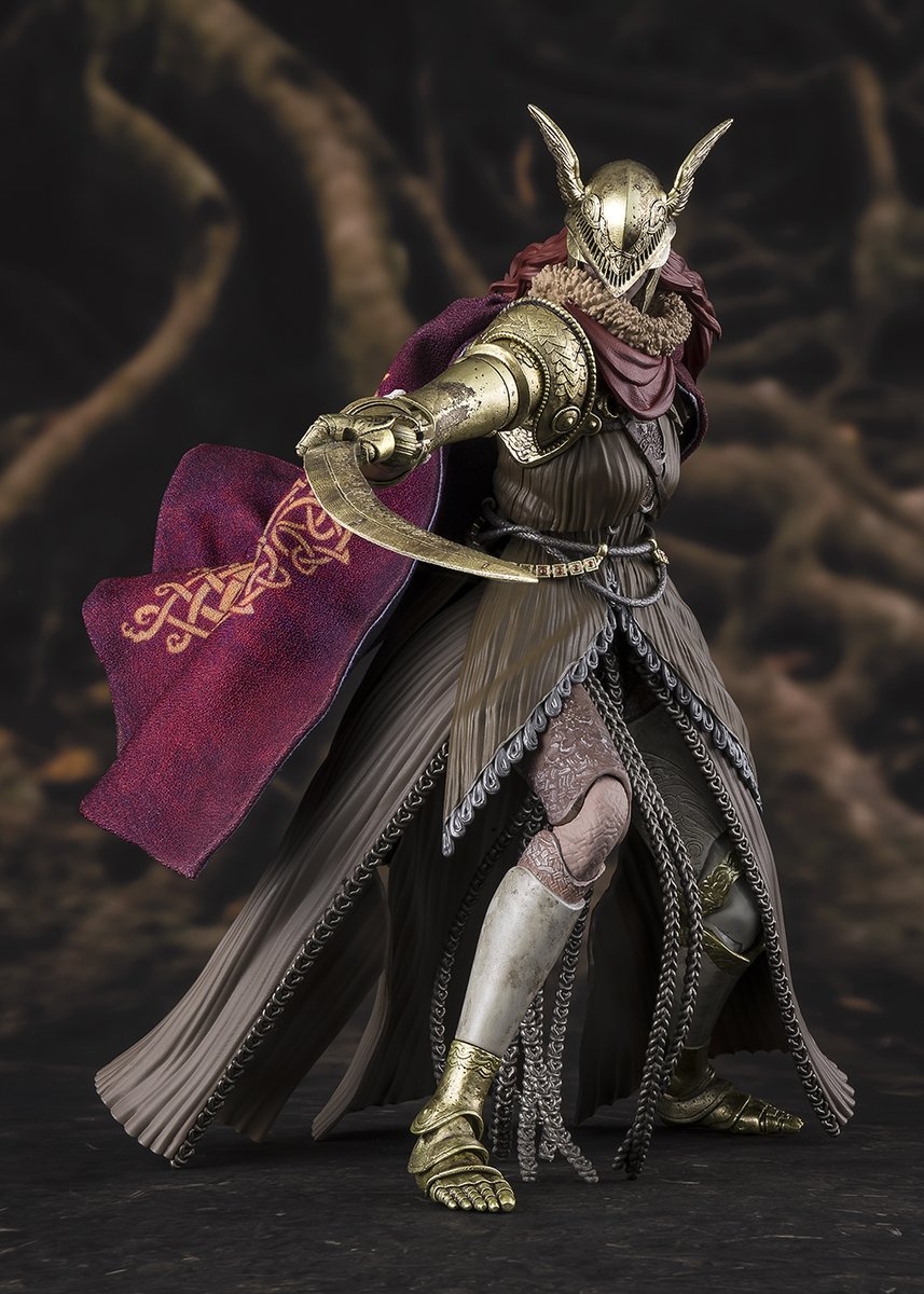 TamashiiNations's tweet photo. Pre-orders for the S.H.Figuarts Malenia Blade of Miquella is now open. Check your favorite retailer for availability!

Scenes from the game can be recreated using a cloak with built-in wires.

Coming Aug. 2025

#EldenRing #TAMASHIINATIONS https://t.co/avt2On6Nd3