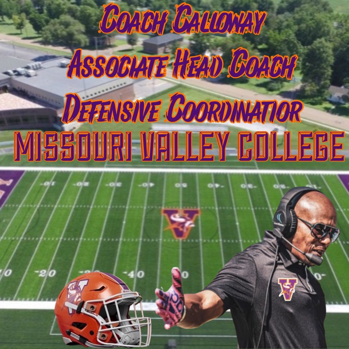 Coach Q Black (@qblack_3) on Twitter photo Excited to have Coach <a href="/dscalloway/">David S. Calloway</a> lead our defense a true LEADER of men who has coached at every level of football he will be a GREAT addition to our program ! #ValleyWillRoll 🟣🟠 Excited to have Coach <a href="/dscalloway/">David S. Calloway</a> lead our defense a true LEADER of men who has coached at every level of football he will be a GREAT addition to our program ! #ValleyWillRoll 🟣🟠