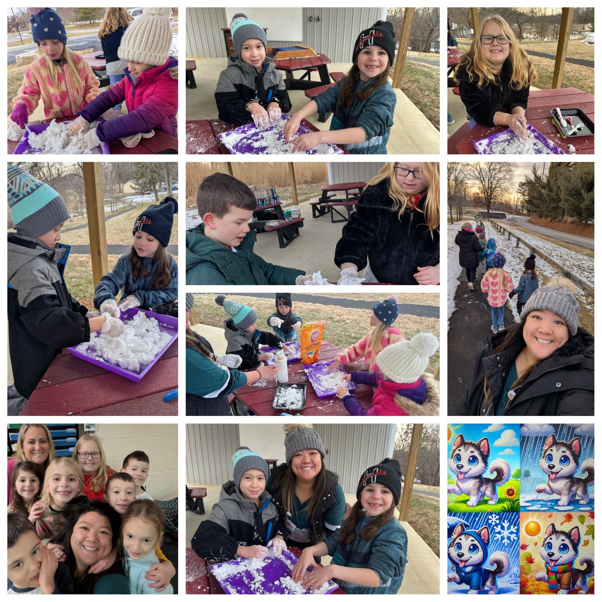 Making it ❄️❄️❄️!!!
#HillendaleSensorySquad #TakeMeOutside #Clubs #HappyHillendale