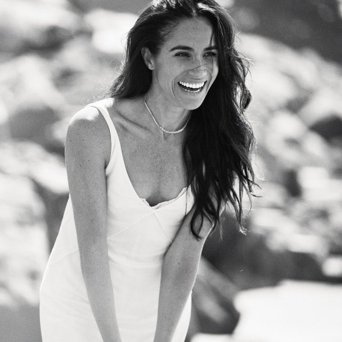 The only woman to have years of record as a humanitarian before becoming a royal. Meghan. Duchess of Sussex. They can never break you. You have an army of sane humans solidly behind you. #WeLoveYouMeghan