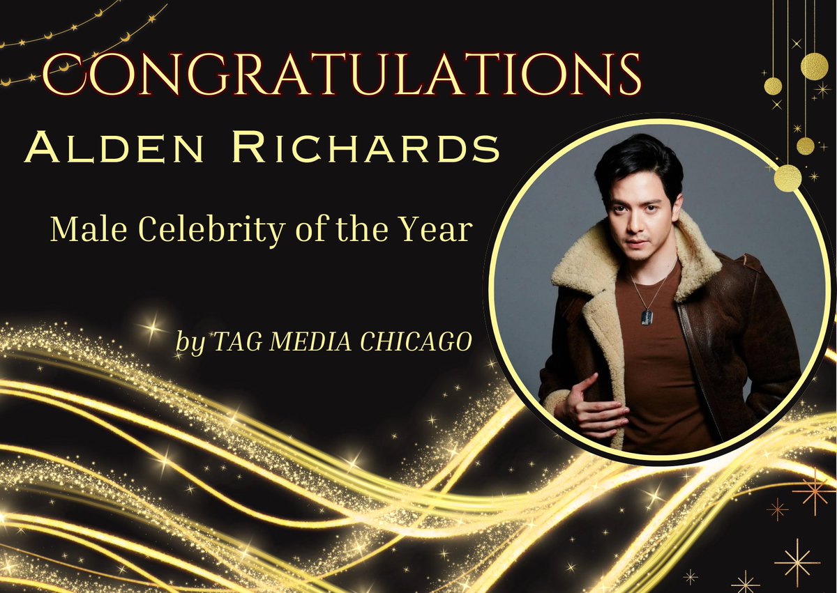 inspirationalRJ's tweet photo. And the Tag Media Chicago l MALE CELEBRITY OF THE YEAR is.......
ALDEN RICHARDS!!!!
Congrats!!! @aldenrichards02 #malecelebrityoftheyear #tagmediachicago https://t.co/WYlgvVzpfB