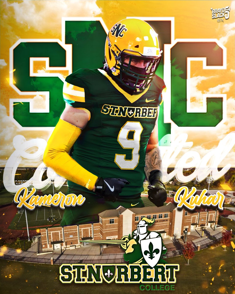 Kameron Kuhar (@killakam_3434) on Twitter photo Thank you to everyone who has supported me along my journey. I am blessed to say I have committed to St. Norbert College! #AGTG #gkc
<a href="/DuprisShawn/">CoachDupris</a> <a href="/MrFite/">Qur’an Fite</a> <a href="/eddiefoun10/">BOTW___Coach Ed</a> <a href="/lizdean19/">Coach Pops Fountain</a> <a href="/JadCheetany8/">Jad Cheetany</a> <a href="/kyrath89/">Coach Rath</a> <a href="/CoachDanMcCarty/">Coach McCarty</a> <a href="/donmaslinski/">don maslinski</a> <a href="/c_rylatt/">Connor Rylatt</a> <a href="/d_coop1/">Dennis Cooper</a> <a href="/kapfootball/">David Kaplan</a> Thank you to everyone who has supported me along my journey. I am blessed to say I have committed to St. Norbert College! #AGTG #gkc
<a href="/DuprisShawn/">CoachDupris</a> <a href="/MrFite/">Qur’an Fite</a> <a href="/eddiefoun10/">BOTW___Coach Ed</a> <a href="/lizdean19/">Coach Pops Fountain</a> <a href="/JadCheetany8/">Jad Cheetany</a> <a href="/kyrath89/">Coach Rath</a> <a href="/CoachDanMcCarty/">Coach McCarty</a> <a href="/donmaslinski/">don maslinski</a> <a href="/c_rylatt/">Connor Rylatt</a> <a href="/d_coop1/">Dennis Cooper</a> <a href="/kapfootball/">David Kaplan</a>