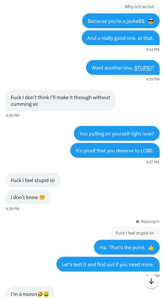 paymaxholdings's tweet photo. Censored Gooner told me he wanted to feel like an idiot. That's my specialty. 😎

First, I had him play a couple rounds of Finsub Scrabble to spell out and pay for what he is: a GOONTARD and a JACKA$$. 👌

Next, I got him playing the Bank Card Giveaway Game. 💳💸

+$99 👍 https://t.co/uvEzQZVdye