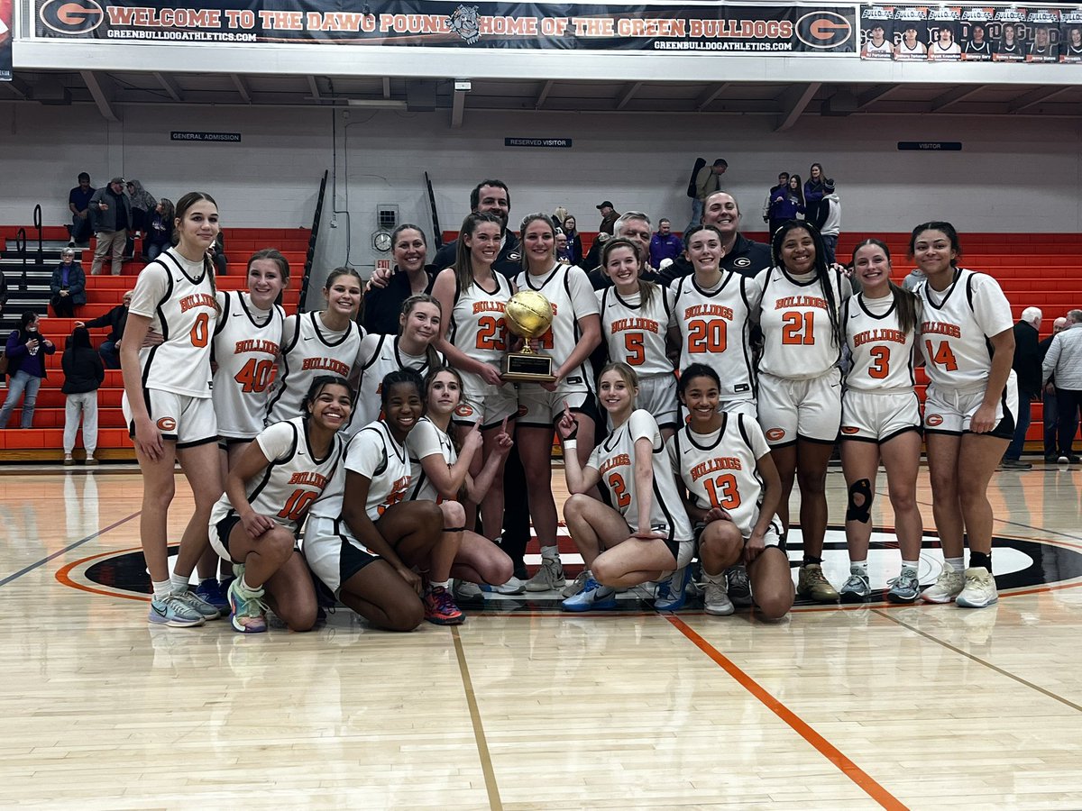 Final: Green earns a share of the 2025 Federal League Girls Basketball Title with their 48-36 win over Jackson tonight. #FLCChampions #flcscores 🏆🏆🏆