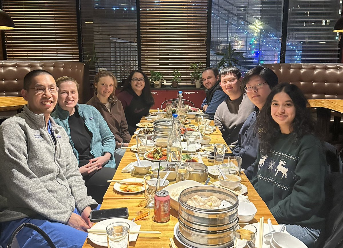 BrainRepairLab (Dr. Isaac Chen Lab) (@brainrepairlab) on Twitter photo First lab dinner of 2025! 
Happy New Year from the Chen Lab! First lab dinner of 2025! 
Happy New Year from the Chen Lab!