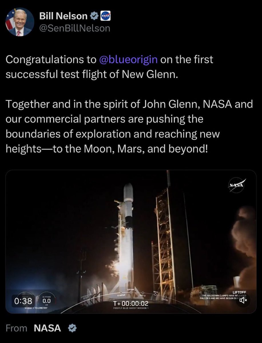 Interesting. Maybe Bill is speaking from the future.