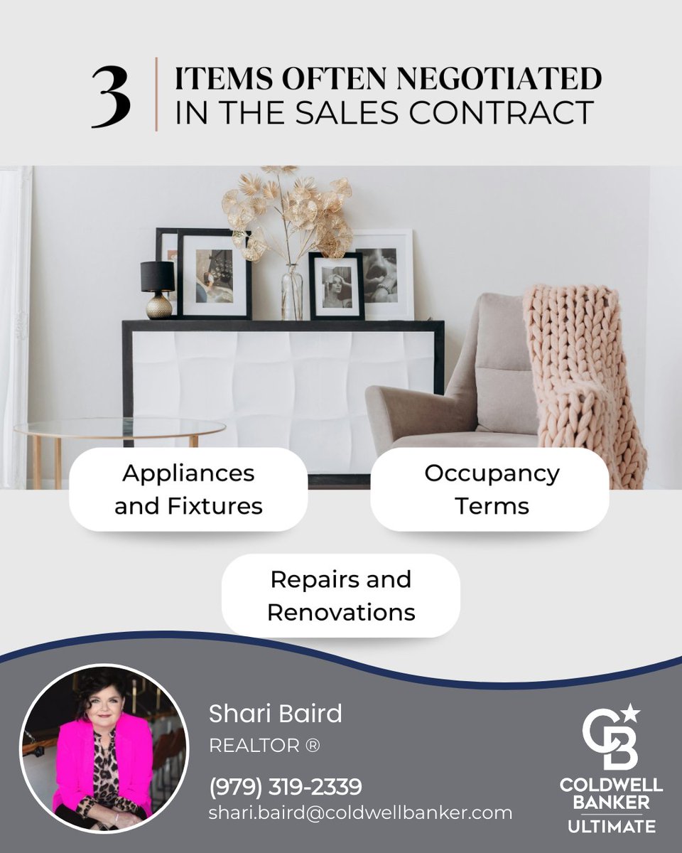 ShariDBaird's tweet photo. 1️⃣ Appliances and Fixtures
2️⃣ Repairs and Renovations
3️⃣ Occupancy Terms
Negotiations like these can impact your financing needs. Let’s discuss how these factors might affect your loan and ensure a smooth closing process. Reach out today!
#homenegotiation #mortgage https://t.co/MCPpfdOJRE