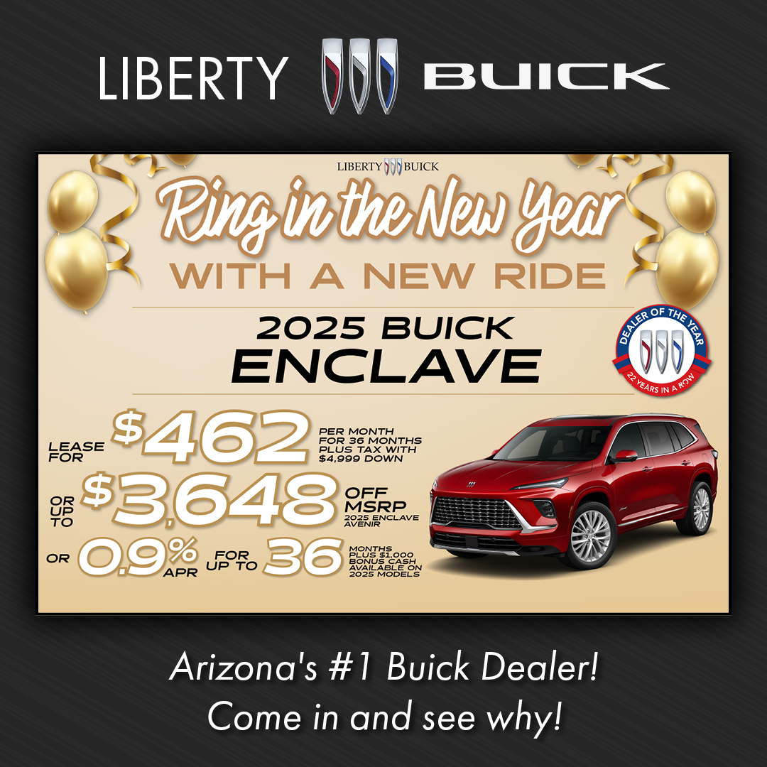 Redefine Elegance with the 2025 Buick Enclave! Lease for $462/mo for 36 mos with $4,999 down or save up to $3,648 off MSRP! 🚗💼 Experience true sophistication! 

Shop For Yours at 👉 p1.tt/4fMyU9E
 
#2025BuickEnclave #BuickElegance #NewYearLuxury