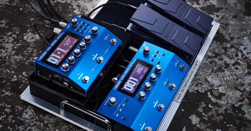 BOSS_jpn's tweet photo. 新製品情報!
【VG-800 V-Guitar Processor】
VG-800は、新方式デジタル・シリアルGKピックアップを取り付けたギター/ベースで演奏可能な次世代のV-Guitar プロセッサーです。
詳細は画像をクリック!
#BOSS_jpn #VG800 #BOSS新製品