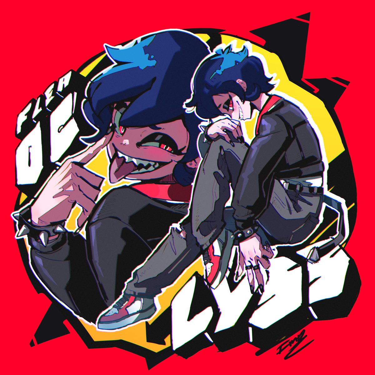 Oc of my pixel artist friend <a href="/flea_alex/">Alex ★</a> 
Thought she looked really cool so I wanted to draw her, hope you like it, man.

#pixelart #illustration #originalcharacter