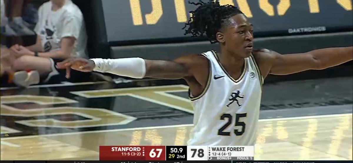 Terrific Thursday Morning watching from Tokyo, Japan…big time teams make big time plays in big time games. Go Deacs! #GGTT🎩🏀👊🏽