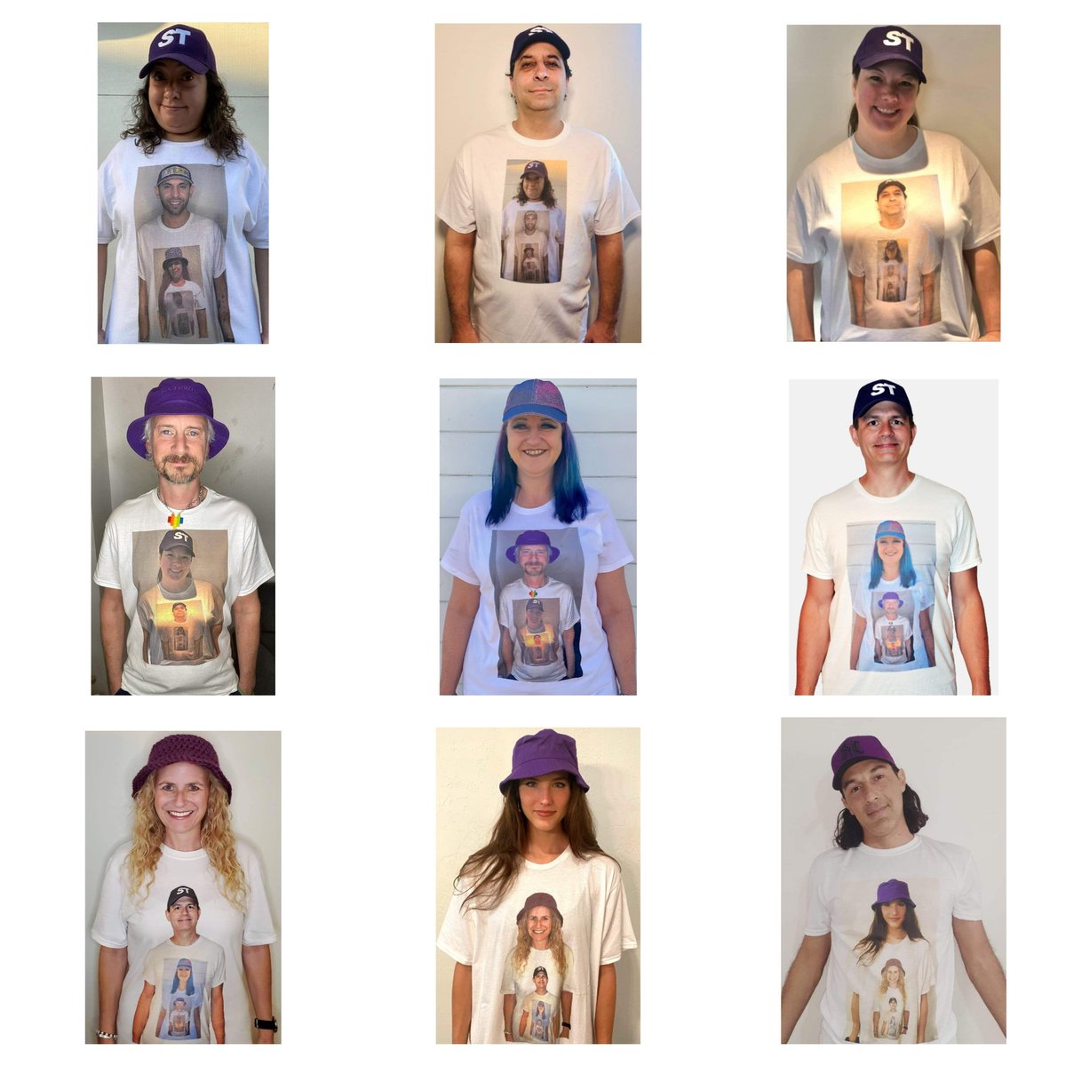 your_grandma's tweet photo. The FREAKCEPTION:  An inception of photos from people all over the world. Project started at the end o 2020and will continue.
#sofitukker #Freakception #purplehat @kellyclarkson @sofitukker @LPGiobbi #AwwMargaret https://t.co/KMEIpIXySK