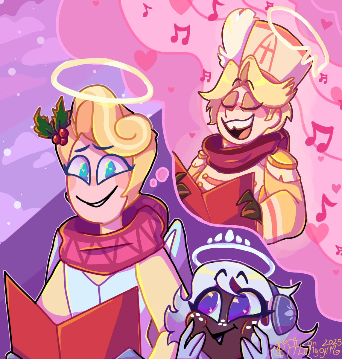 Emily wants to be an aunt!🤭 #HazbinHotel #HolyGates