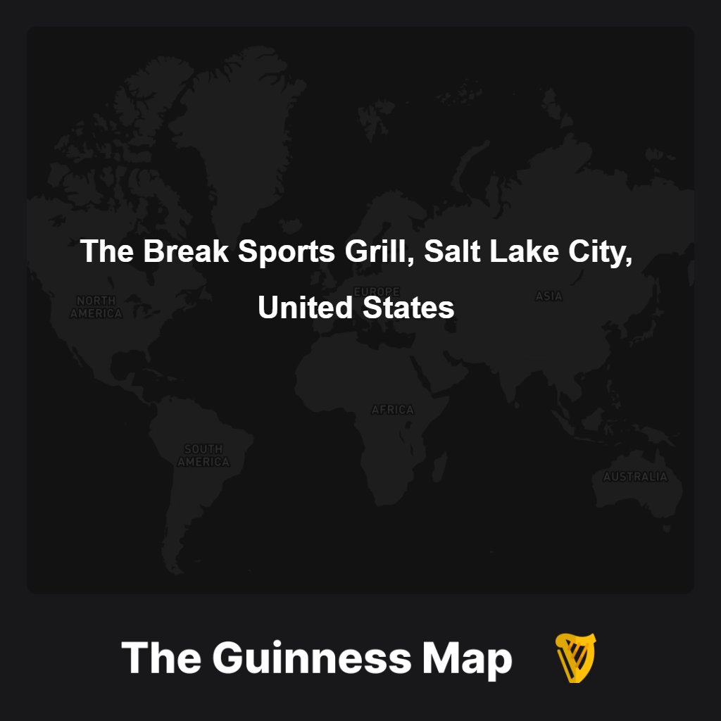 theguinnessmap's tweet photo. Lovely looking Ice Cream Float to be fair #guinness #guinnessdraught #guinnessbeer #saltlakecity 
#usa https://t.co/KcS4Q7KiXW