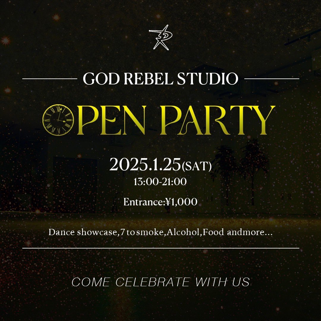 1/25 open party!!