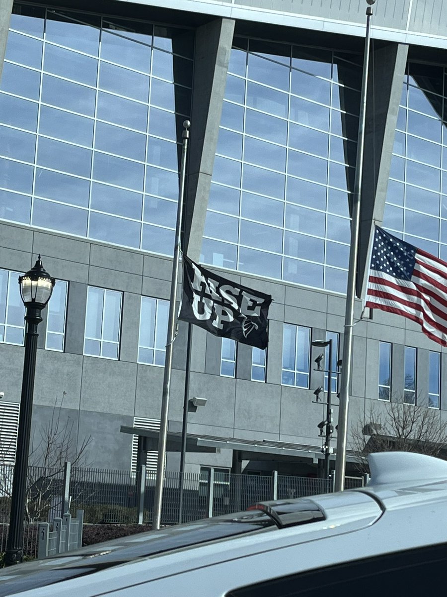 ha_ha_yeah's tweet photo. Dirty Birds flag at half mast 😔🫡✊ https://t.co/BVwixQfMgZ