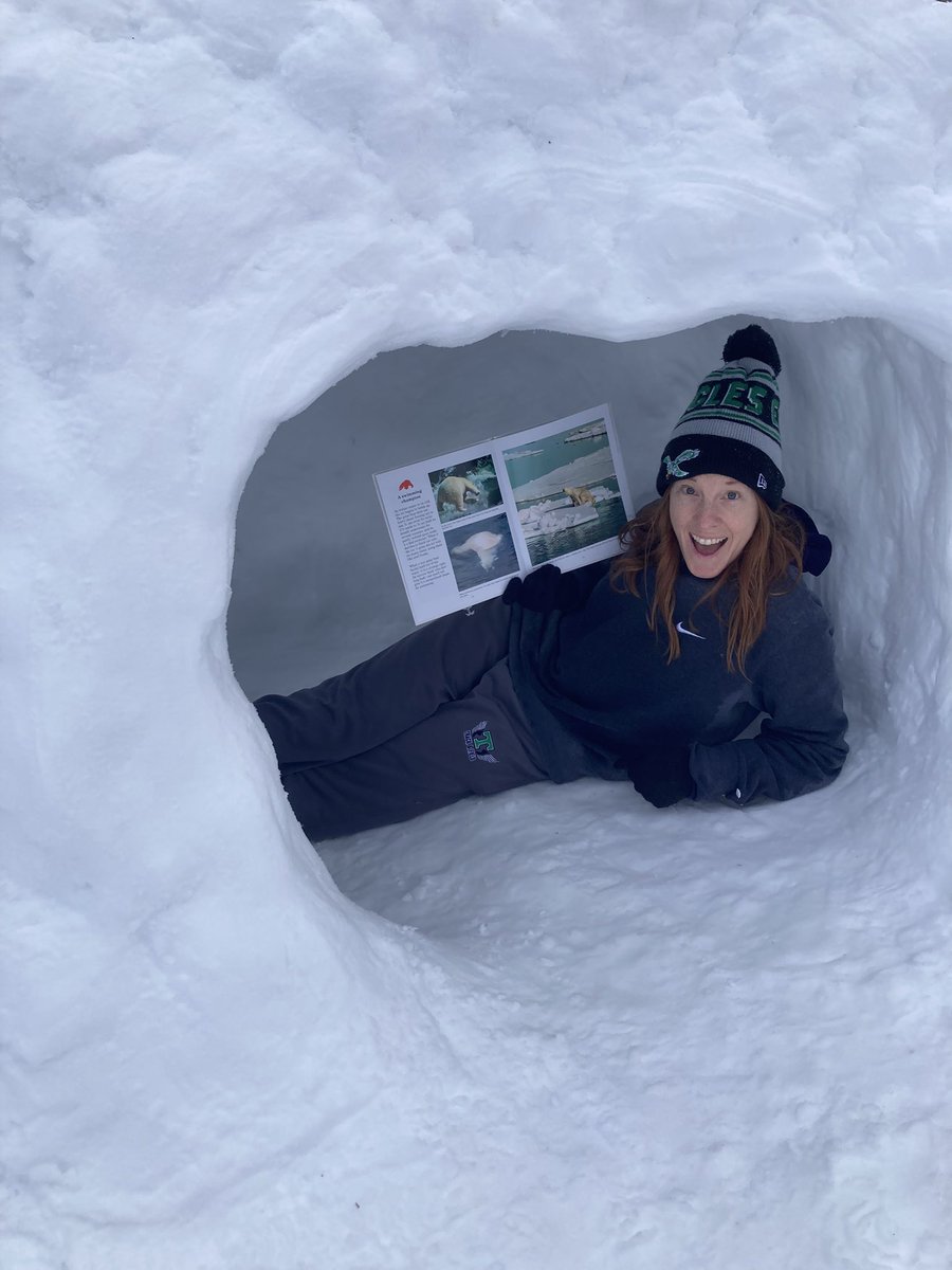 Forgot to post my favorite picture from our snow days. Hope you all found some time to get some reading in like I did!