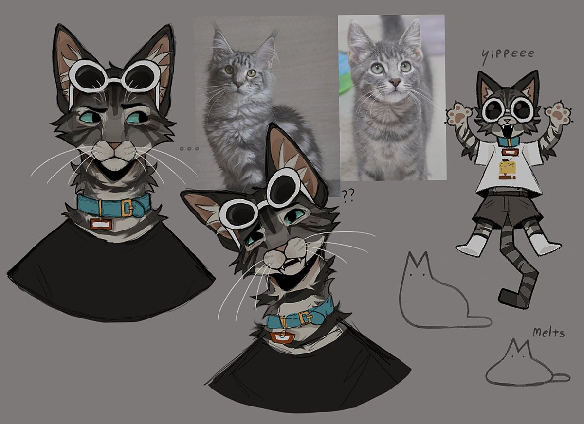 kittyuh #georgenotfoundfanart