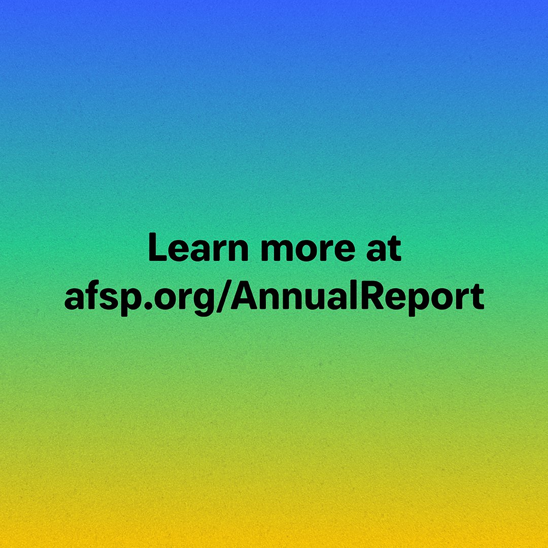AFSPAZ's tweet photo. From over a 1million lives reached through prevention, loss, and healing programs to record-breaking walk participation and research investments, this year’s impact shows what’s possible when we come together. 🗓️💙  

Learn more: https://t.co/HgtzfgqJps" https://t.co/0vZX50XFWd