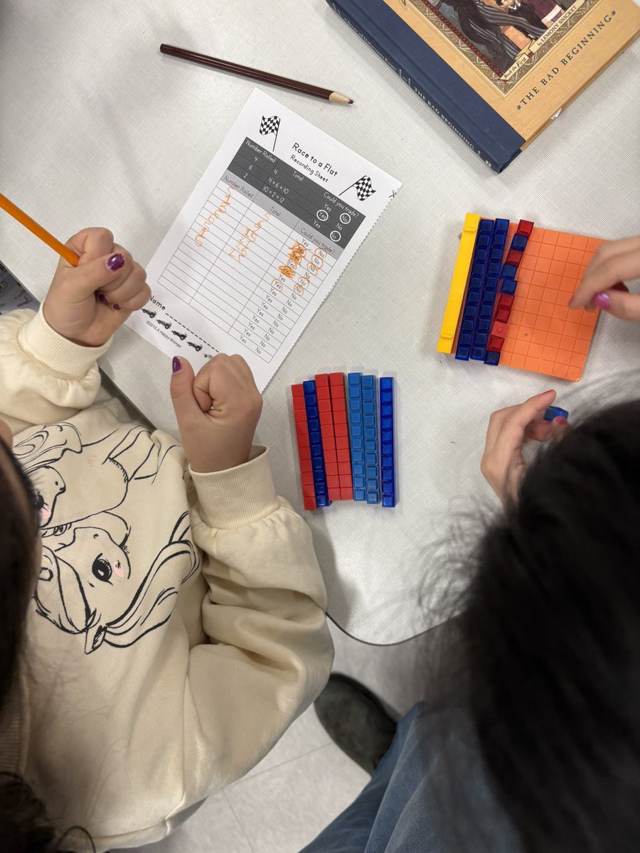 Bryn Hatcher (@msbhatcher) on Twitter photo We loved playing Race to the Flat! Ss take turns rolling the die, filling their flat (hundreds block) with units, and trading the ones for tens rods to cover the 100 block. First to fill the flat wins! Thank you for the suggestion <a href="/FOS6Alvarez/">Cassandra Alviani-Alvarez</a> <a href="/davisville_jps/">Davisville JPS</a> <a href="/TDSBmath/">TDSB Mathematics & Numeracy</a> We loved playing Race to the Flat! Ss take turns rolling the die, filling their flat (hundreds block) with units, and trading the ones for tens rods to cover the 100 block. First to fill the flat wins! Thank you for the suggestion <a href="/FOS6Alvarez/">Cassandra Alviani-Alvarez</a> <a href="/davisville_jps/">Davisville JPS</a> <a href="/TDSBmath/">TDSB Mathematics & Numeracy</a>