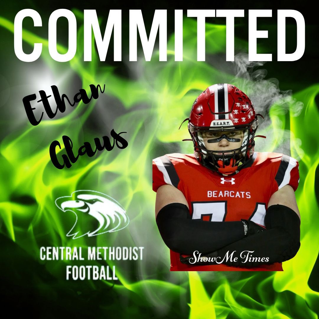 Ethan Glaus (@bigeglaus) on Twitter photo And I found my new home for Fall 2025…officially committed to <a href="/cmueaglesFB/">Central Methodist Football</a> Thank you so much <a href="/CoachDaveBrown/">Dave Brown</a> for the visit and the offer, can’t wait to get back on the field this Fall as a Central Methodist Eagle!  Also thanks to all the other coaches and universities who hosted And I found my new home for Fall 2025…officially committed to <a href="/cmueaglesFB/">Central Methodist Football</a> Thank you so much <a href="/CoachDaveBrown/">Dave Brown</a> for the visit and the offer, can’t wait to get back on the field this Fall as a Central Methodist Eagle!  Also thanks to all the other coaches and universities who hosted