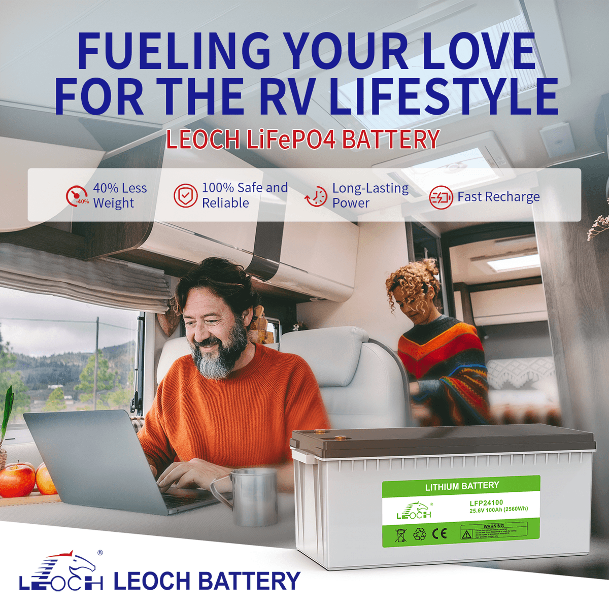 leochglobal's tweet photo. Have an #RV Trip!
With #LEOCHβs starting batteries and LiFePO4 house batteries, you can enjoy uninterrupted power for every mile and moment.
πAGM Deep Cycle #StartingBattery: https://t.co/MNw0XPhTR7
π12V&24V LiFePO4 #HouseBattery: https://t.co/gV1uJmdNj2
#WinterAdventures https://t.co/GIojB4cdOX