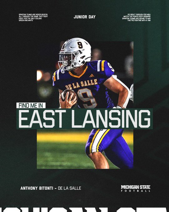 Anthony Bitonti (@anthonyb_9) on Twitter photo Can’t wait for the 19th! Go Green!! <a href="/Coach_Gordon20/">Chris Gordon</a> <a href="/JoeS_Rossi/">Joe Rossi</a> <a href="/Coach_Bindel/">Andrew Bindelglass 🇮🇱</a> <a href="/Coach_Smith/">Jonathan Smith</a> <a href="/AustinDArmond/">Austin</a> <a href="/coachrohn/">Dan Rohn</a> <a href="/Brendann3x/">C o a c h B r o w n</a> <a href="/CoachBush_DLS/">Brandon Bush</a>
<a href="/JamesALight/">James Light</a> <a href="/ReggieWynns/">Rising Stars Scouting</a> <a href="/RisingStars6/">Rising Stars Academy</a> <a href="/DLSFootball_MI/">De La Salle Pilots Football</a> <a href="/AllenTrieu/">Allen Trieu</a> <a href="/247recruiting/">247Sports Recruiting</a>
<a href="/ParshallBrandt/">Brandt Parshall</a> <a href="/TheD_Zone/">The D Zone</a>
<a href="/statechampsmich/">STATE CHAMPS! Michigan</a> Can’t wait for the 19th! Go Green!! <a href="/Coach_Gordon20/">Chris Gordon</a> <a href="/JoeS_Rossi/">Joe Rossi</a> <a href="/Coach_Bindel/">Andrew Bindelglass 🇮🇱</a> <a href="/Coach_Smith/">Jonathan Smith</a> <a href="/AustinDArmond/">Austin</a> <a href="/coachrohn/">Dan Rohn</a> <a href="/Brendann3x/">C o a c h B r o w n</a> <a href="/CoachBush_DLS/">Brandon Bush</a>
<a href="/JamesALight/">James Light</a> <a href="/ReggieWynns/">Rising Stars Scouting</a> <a href="/RisingStars6/">Rising Stars Academy</a> <a href="/DLSFootball_MI/">De La Salle Pilots Football</a> <a href="/AllenTrieu/">Allen Trieu</a> <a href="/247recruiting/">247Sports Recruiting</a>
<a href="/ParshallBrandt/">Brandt Parshall</a> <a href="/TheD_Zone/">The D Zone</a>
<a href="/statechampsmich/">STATE CHAMPS! Michigan</a>