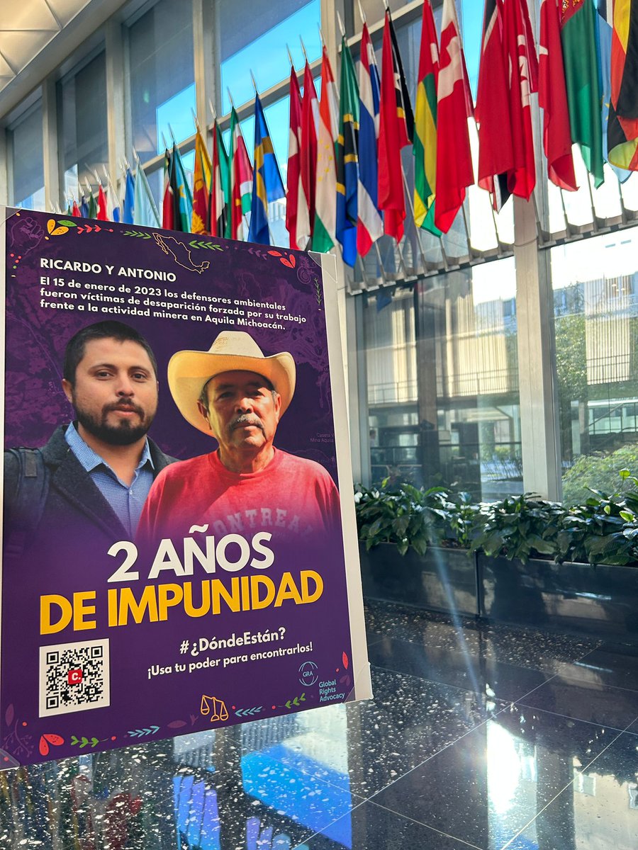 Dos años después de la desaparición forzada de Ricardo Lagunes Gasca y Antonio Díaz Valencia, más de 230 organizaciones e individuos exigen justicia.

El comunicado conjunto pide una búsqueda humanitaria, el procesamiento de los responsables, y la responsabilidad corporativa de