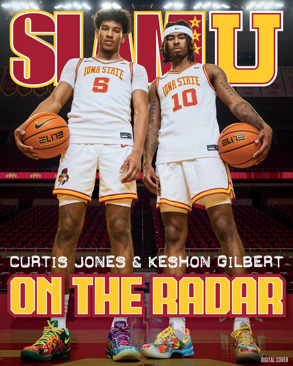 Curtis Jones had Hilton ROCKING tonight in #2 Iowa State's win over #9 Kansas:

🌪️ 25 PTS
🌪️ 5-6 3PT
🌪️ 6 REB