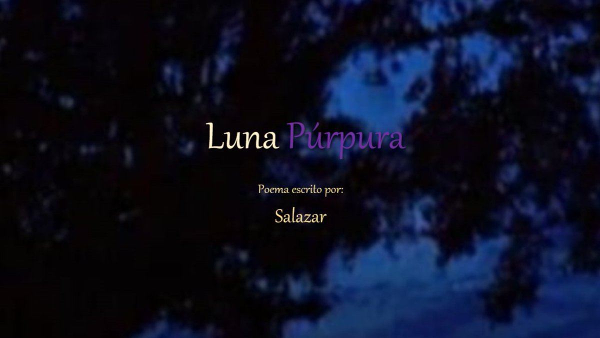 Navia_s_a's tweet photo. Luna Púrpura
#poema #poesia #poem #poesy #poesía #MOON #Luna #literatura #literature #lluvia #purpura #purple https://t.co/GZPVd2bwFM