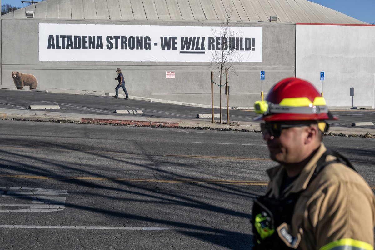 “Altadena Strong-We Will Rebuild” #eatonfire #altadena #socalfires #altadenastrong