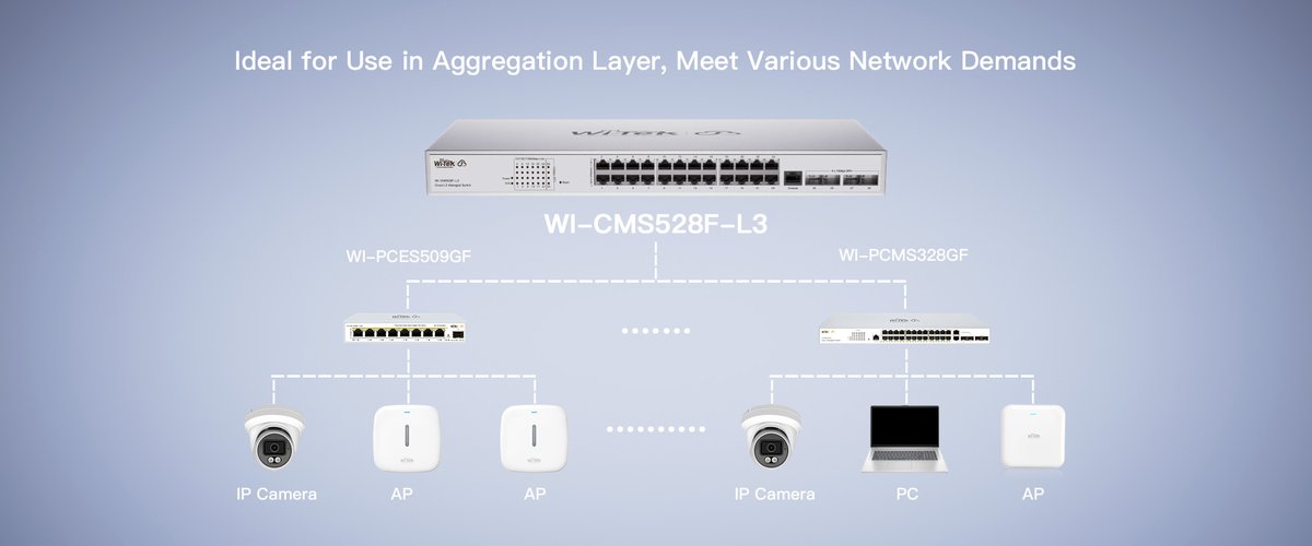 Wi_Tek's tweet image. 🚀 Unlock Next-Level Networking with Wi-Tek WI-CMS528F-L3! 🔥

🔗 Product Website:wireless-tek.com/product.php?lm…
🌐 Official Website: wireless-tek.com
✉️ Contact us: sales@wireless-tek.com

#WiTek #CloudSwitch #SmartNetworking #SecureNetwork #L3Switch #CloudManagement