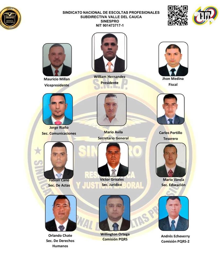 Hoy se eligió nueva subdirectiva valle del cauca