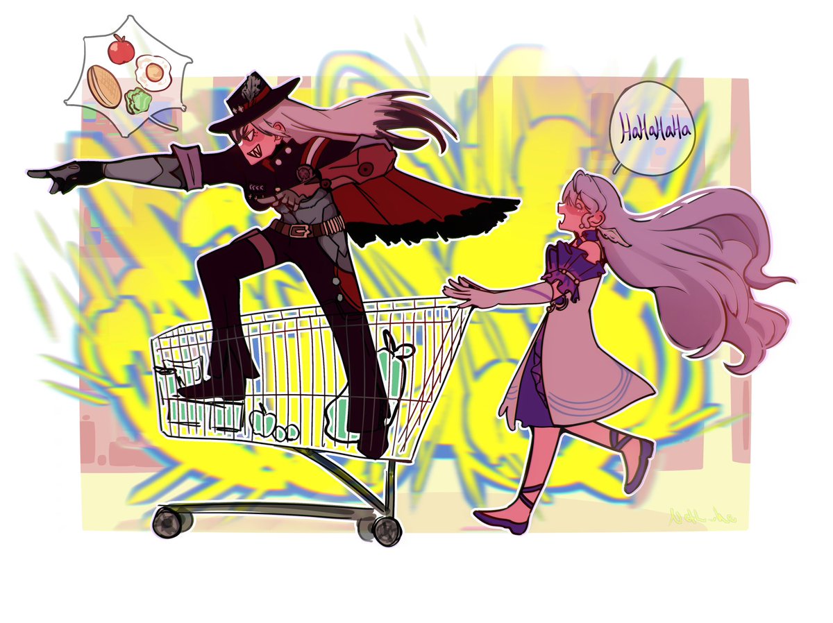 🥖🍳#Boothill and #robin #HonkaiStarRail  #robinhill