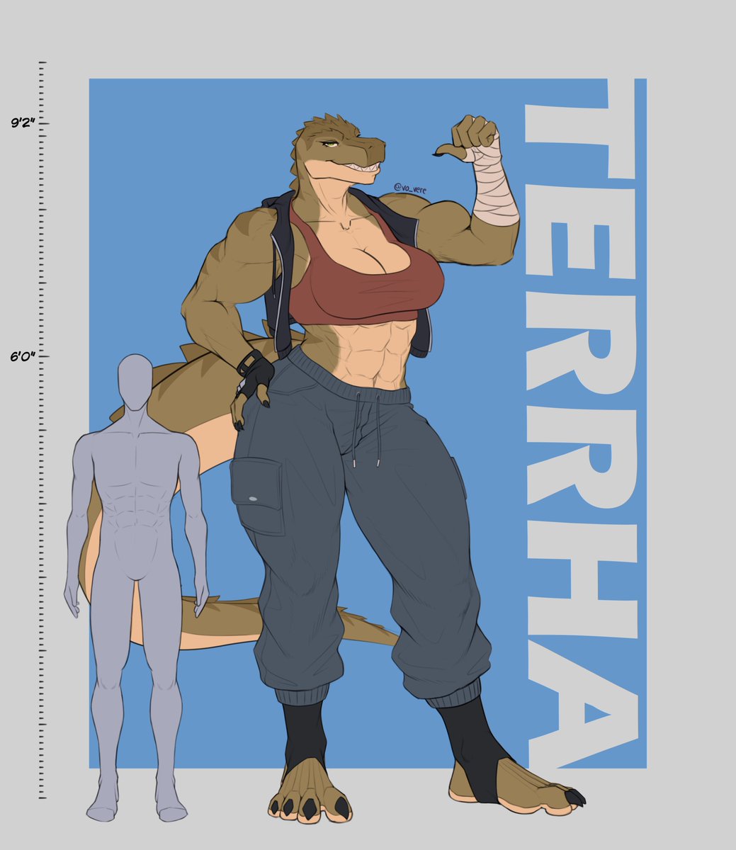huge tomboy dino &gt;:3