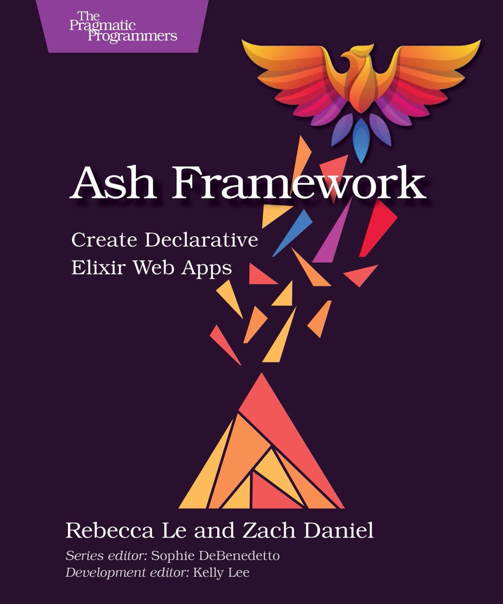 pragprog's tweet image. New in Beta! 
Ash Framework

Ash&apos;s modular, plug-and-play blocks slash dev time, effort, and complexity.

Coauthored by @ZachSDaniel1, creator of Ash,  and @sevenseacat, with insider knowledge, best practices, and actionable guidance. 

links in 🧵 
#MyElixirStatus #ashframework