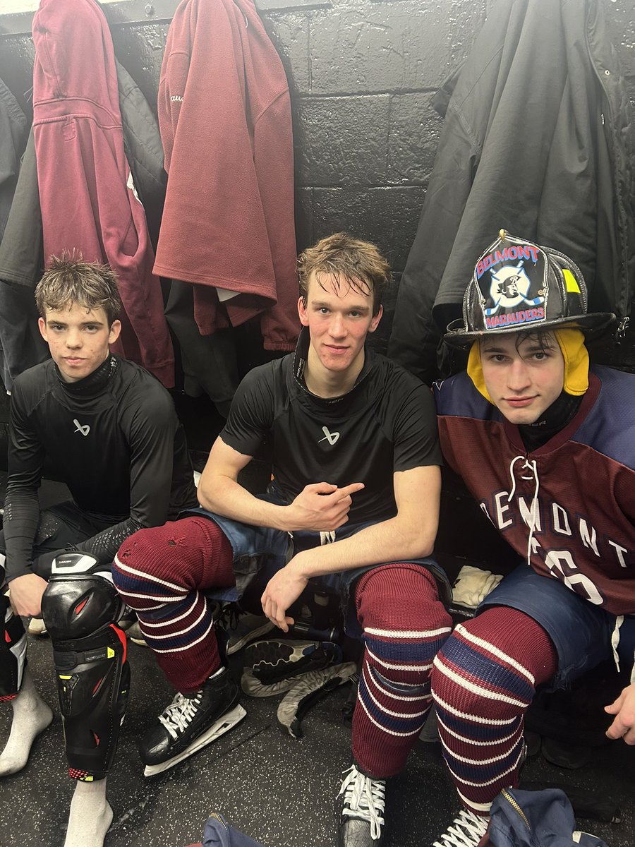 Liam Guilderson 3g3a had a night &amp; Leo Packard also with Hatty in 8-4 W over  Woburn Michael Rowan and Adam Bauer round out the scoring! Packard w/the Jake <a href="/T_Mulherin/">Tom Mulherin</a> <a href="/camkerry7/">Cam Kerry</a> <a href="/MassNZ/">MassNZ</a> <a href="/HNIBonline/">Hockey Night</a> <a href="/GlobeSchools/">Boston Globe Schools</a> <a href="/bhsmarauders/">Belmont High School Athletics</a>